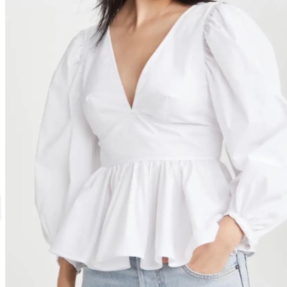 Staud Luna Top size: 4/ Like new. Worn twice